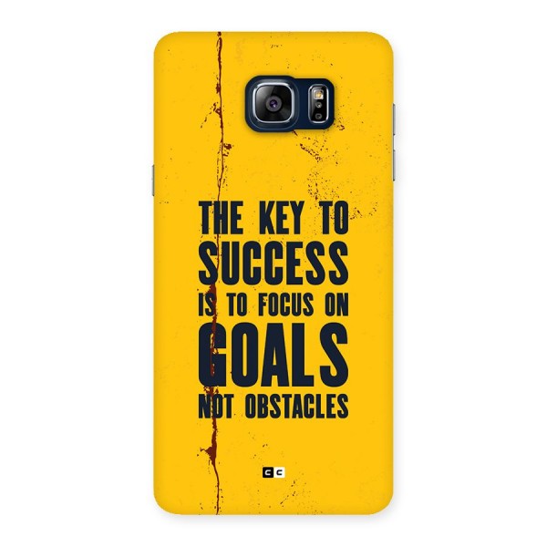 Goals Not Obstacles Back Case for Galaxy Note 5