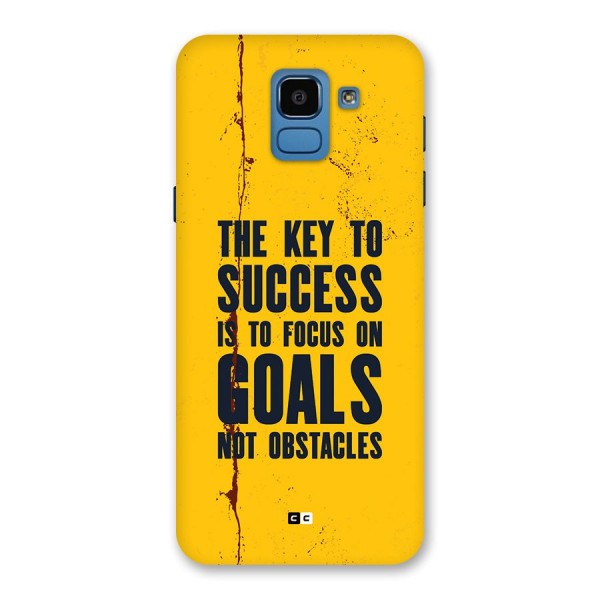 Goals Not Obstacles Back Case for Galaxy On6