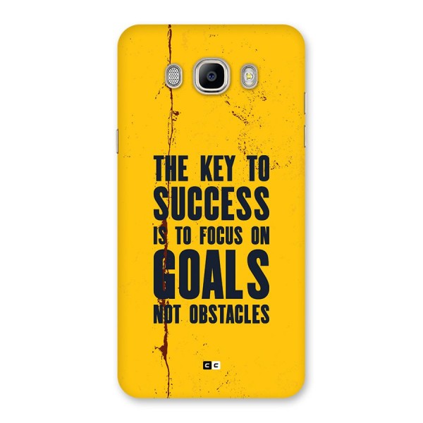Goals Not Obstacles Back Case for Galaxy On8