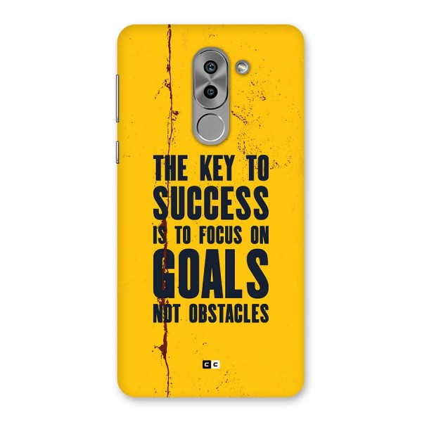 Goals Not Obstacles Back Case for Honor 6X