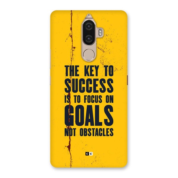 Goals Not Obstacles Back Case for Lenovo K8 Note