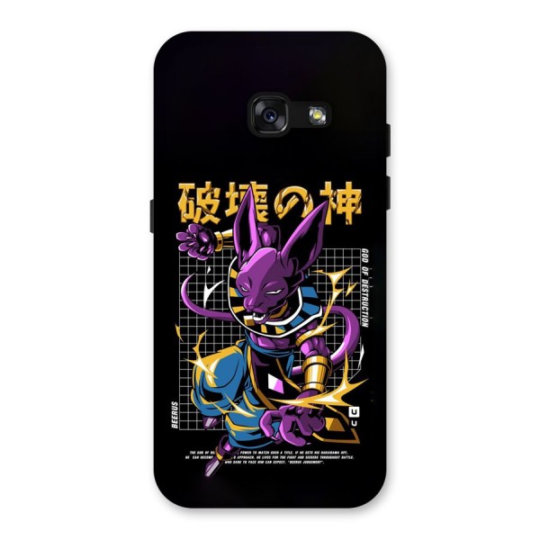 God Of Destruction Back Case for Galaxy A3 (2017)