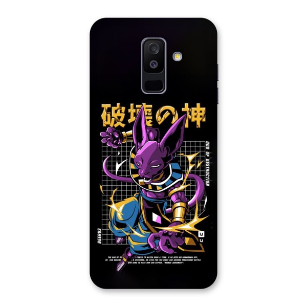 God Of Destruction Back Case for Galaxy A6 Plus