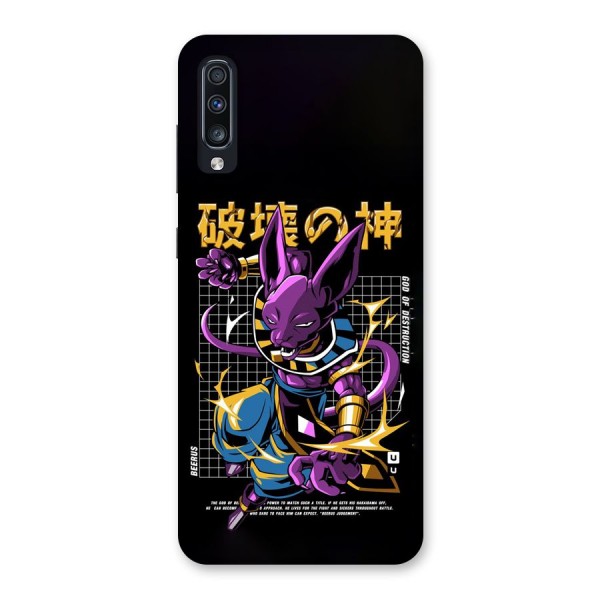 God Of Destruction Back Case for Galaxy A70