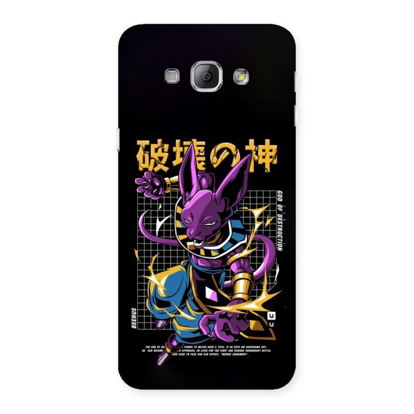 God Of Destruction Back Case for Galaxy A8