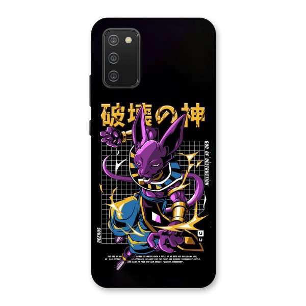 God Of Destruction Back Case for Galaxy M02s