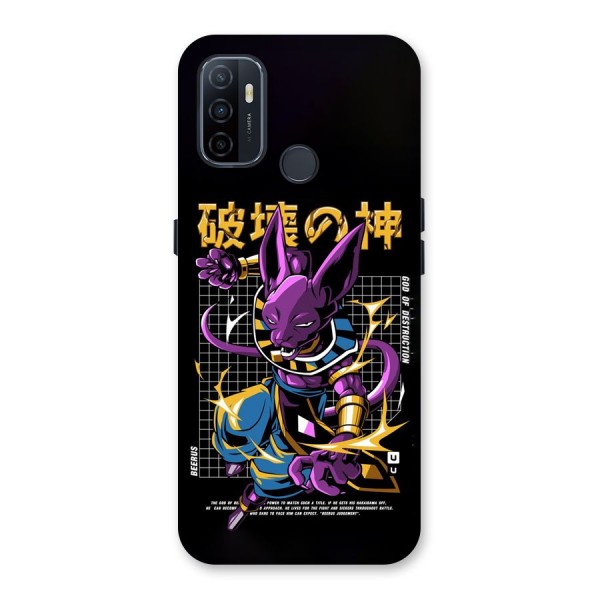 God Of Destruction Back Case for Oppo A32