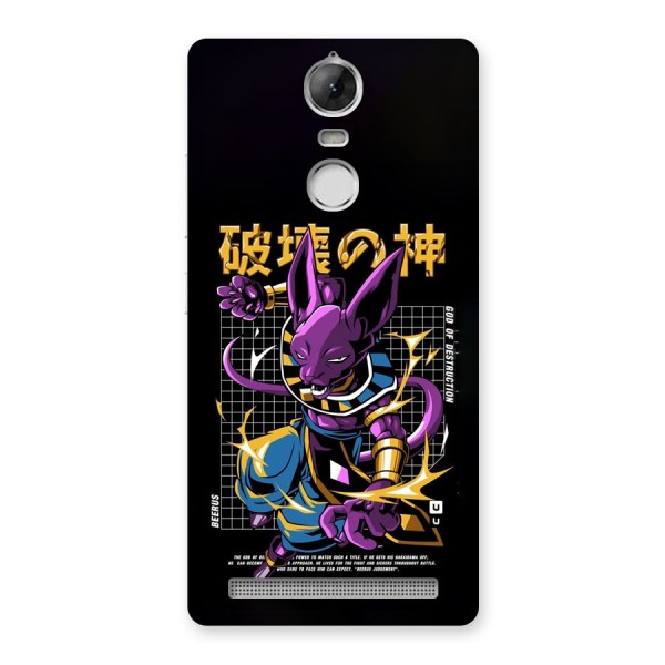 God Of Destruction Back Case for Vibe K5 Note