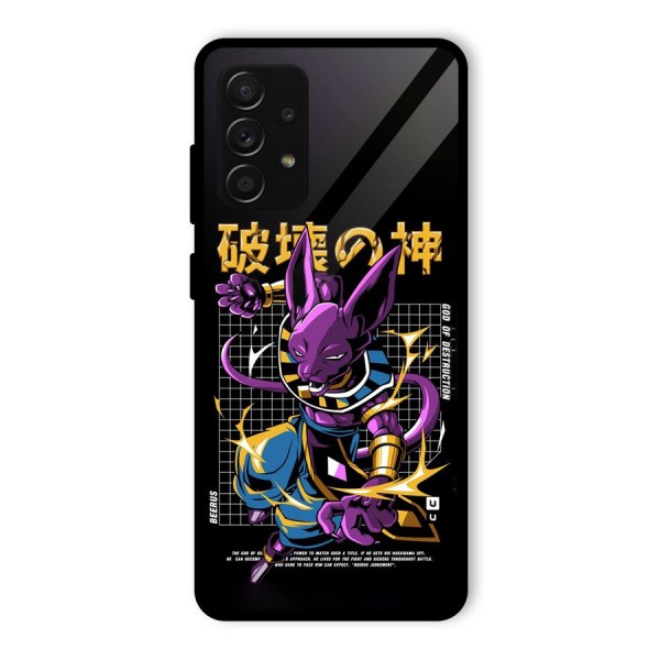 God Of Destruction Glass Back Case for Galaxy A53 5G