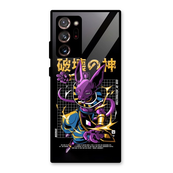 God Of Destruction Glass Back Case for Galaxy Note 20 Ultra