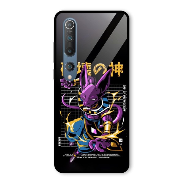 God Of Destruction Glass Back Case for Mi 10