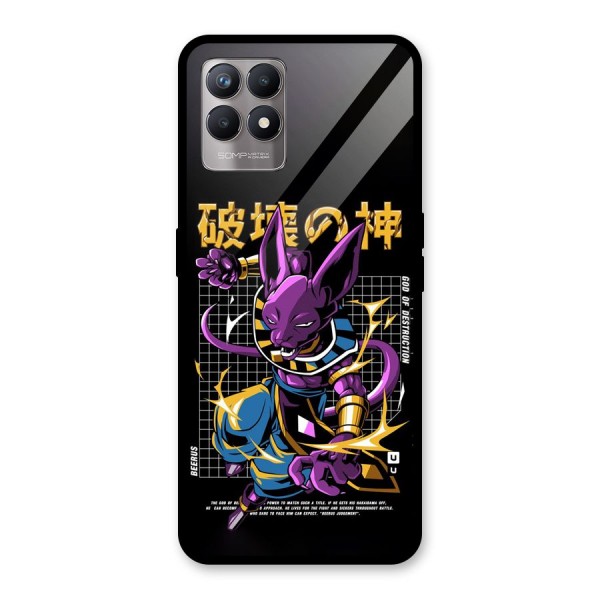 God Of Destruction Glass Back Case for Realme 8i
