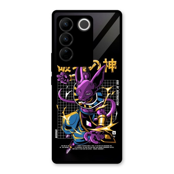 God Of Destruction Glass Back Case for Vivo V27