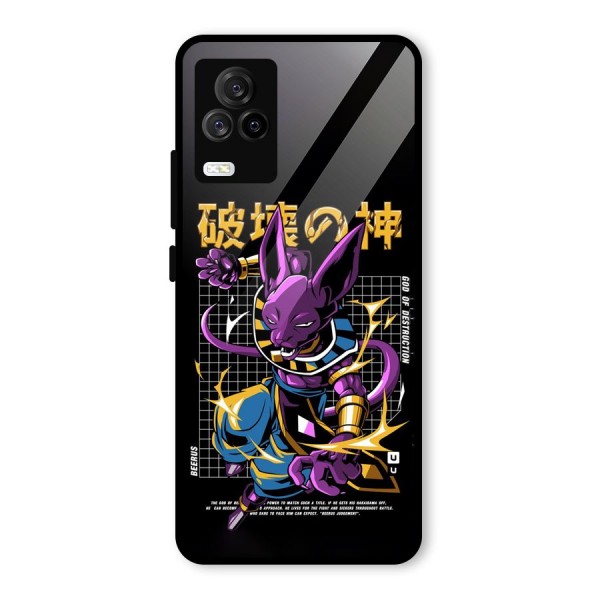 God Of Destruction Glass Back Case for Vivo iQOO 7 Legend 5G
