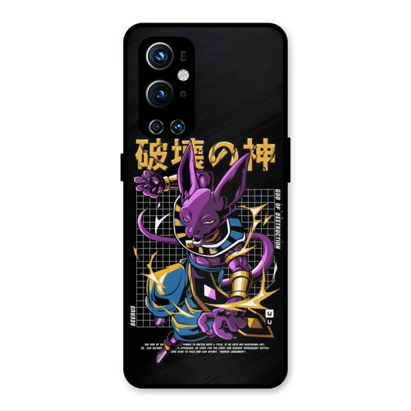 God Of Destruction Metal Back Case for OnePlus 9 Pro