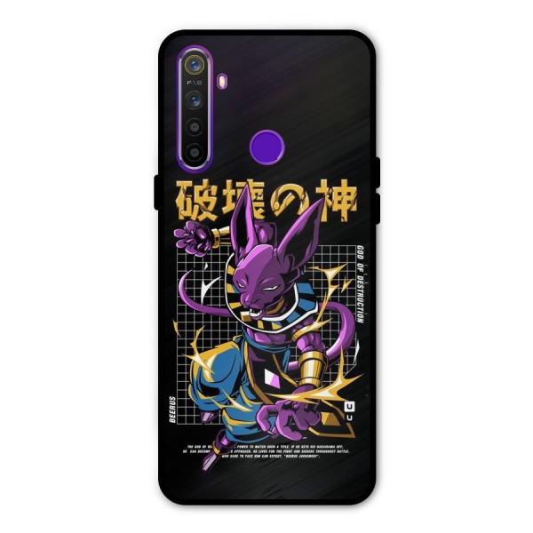 God Of Destruction Metal Back Case for Realme 5i