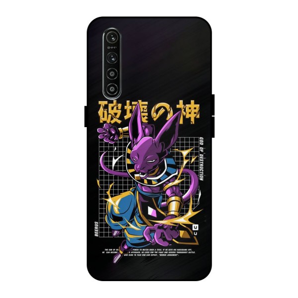 God Of Destruction Metal Back Case for Realme XT