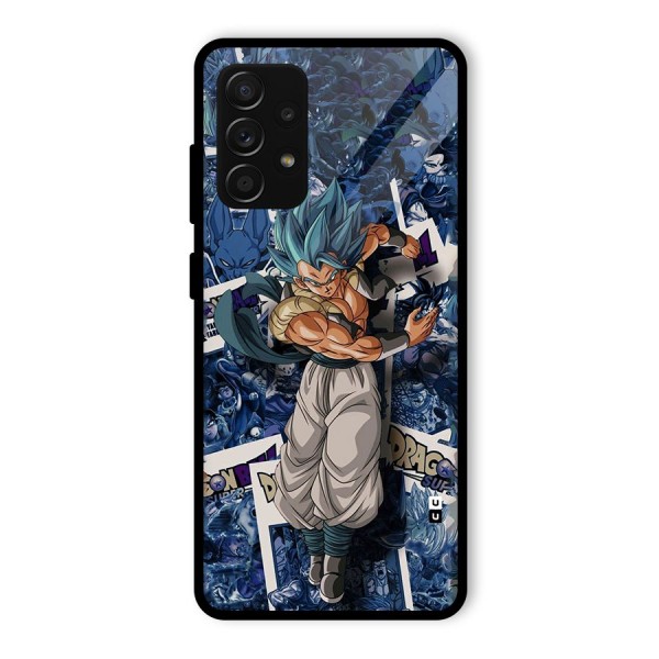 Gogeta Stance Glass Back Case for Galaxy A53 5G