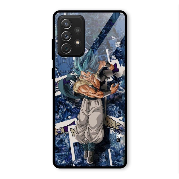 Gogeta Stance Glass Back Case for Galaxy A72