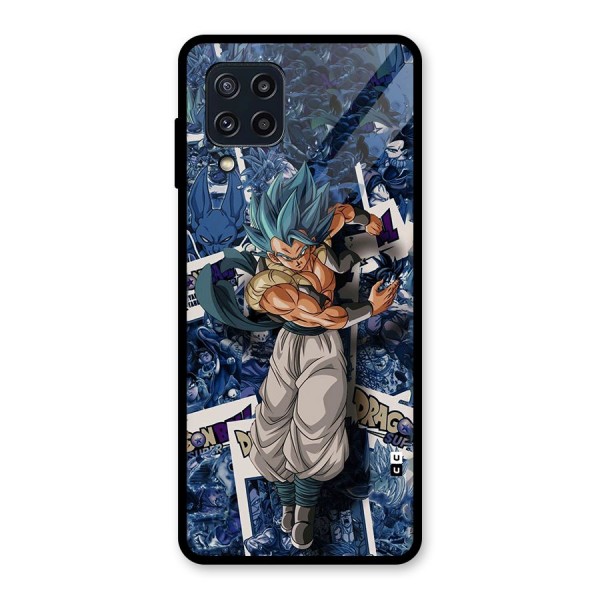 Gogeta Stance Glass Back Case for Galaxy M32