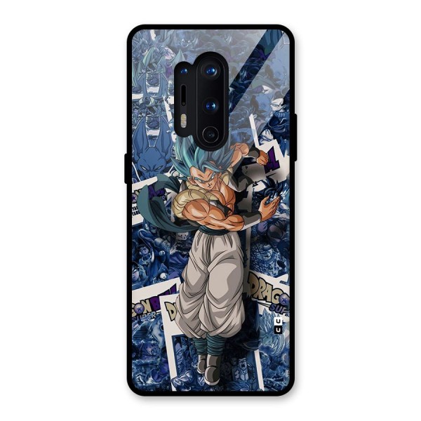 Gogeta Stance Glass Back Case for OnePlus 8 Pro