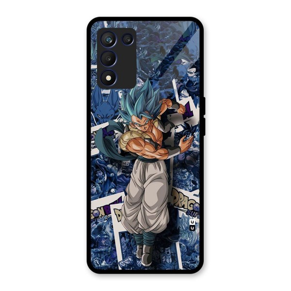 Gogeta Stance Glass Back Case for Realme 9 5G Speed