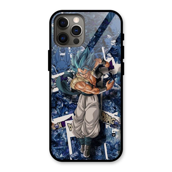Gogeta Stance Glass Back Case for iPhone 12 Pro