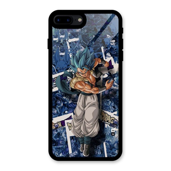 Gogeta Stance Glass Back Case for iPhone 7 Plus