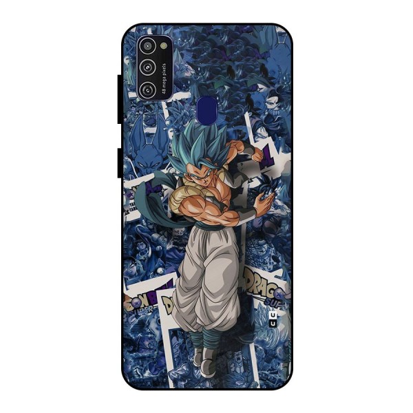 Gogeta Stance Metal Back Case for Galaxy M30s