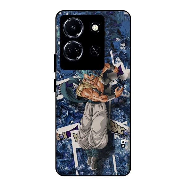 Gogeta Stance Metal Back Case for Infinix Note 30 5G