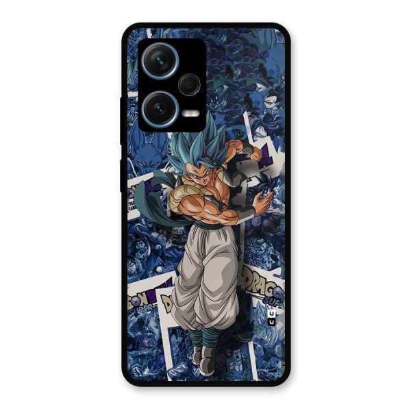 Gogeta Stance Metal Back Case for Redmi Note 12 Pro Plus 5G