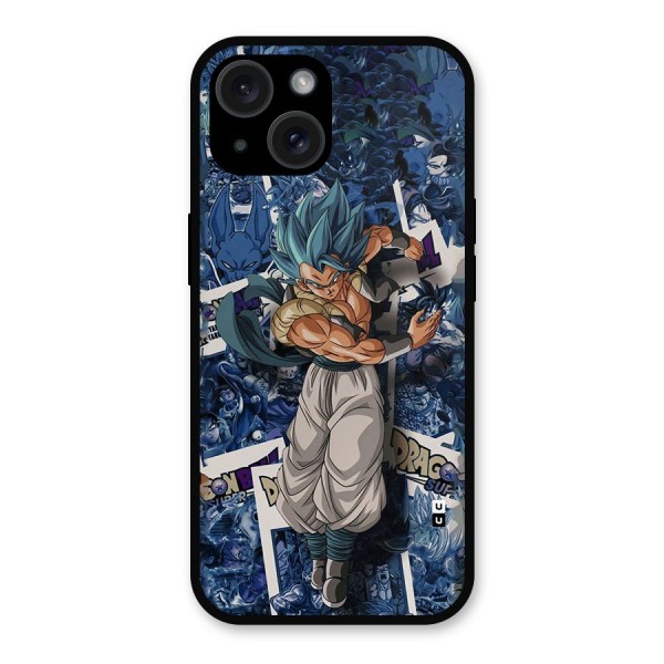 Gogeta Stance Metal Back Case for iPhone 15