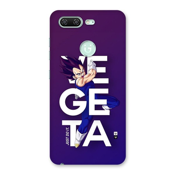 Gogeta Stance Typo Back Case for Gionee S10