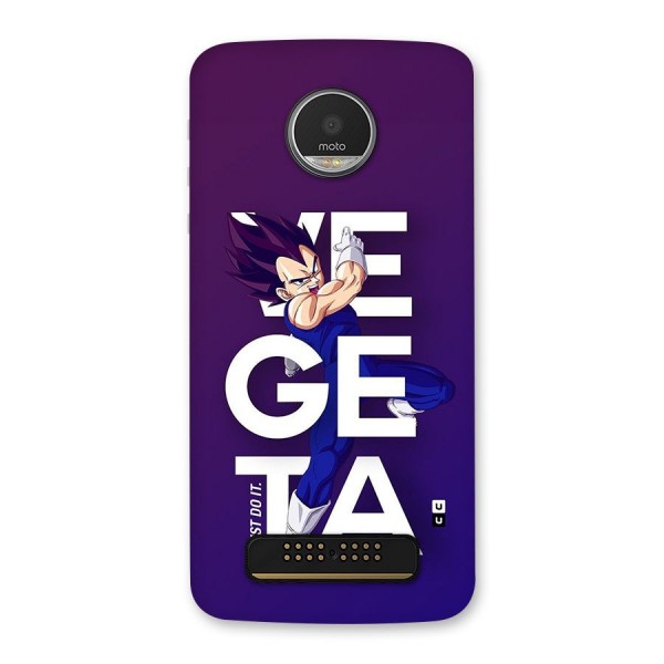 Gogeta Stance Typo Back Case for Moto Z Play