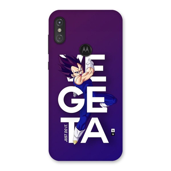 Gogeta Stance Typo Back Case for Motorola One Power
