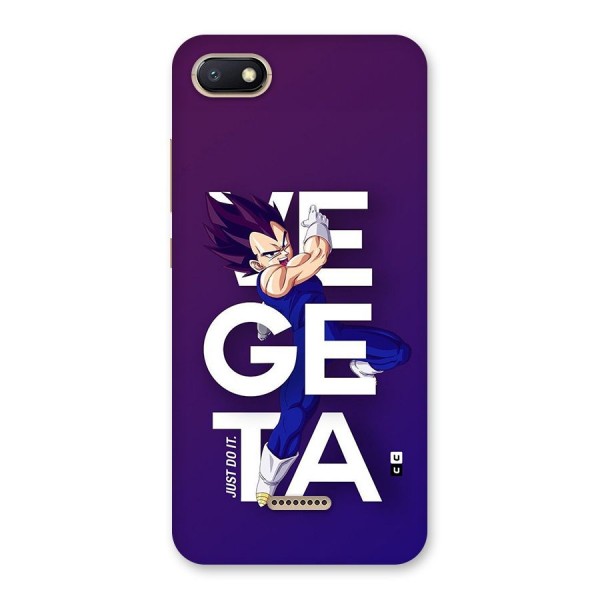 Gogeta Stance Typo Back Case for Redmi 6A
