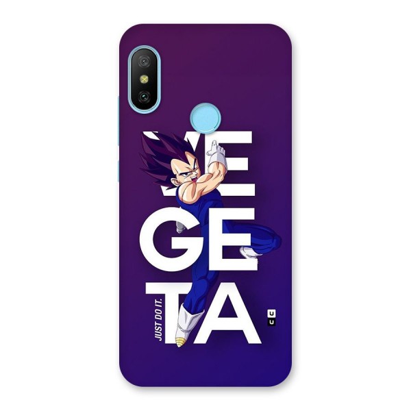 Gogeta Stance Typo Back Case for Redmi 6 Pro