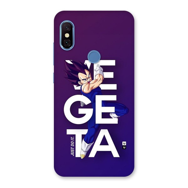 Gogeta Stance Typo Back Case for Redmi Note 6 Pro