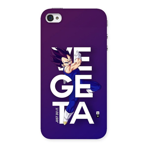 Gogeta Stance Typo Back Case for iPhone 4 4s
