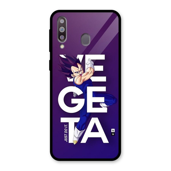Gogeta Stance Typo Glass Back Case for Galaxy M30