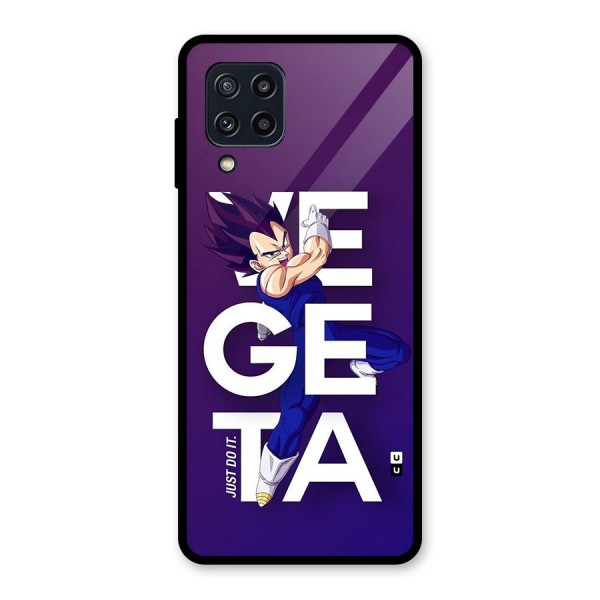 Gogeta Stance Typo Glass Back Case for Galaxy M32