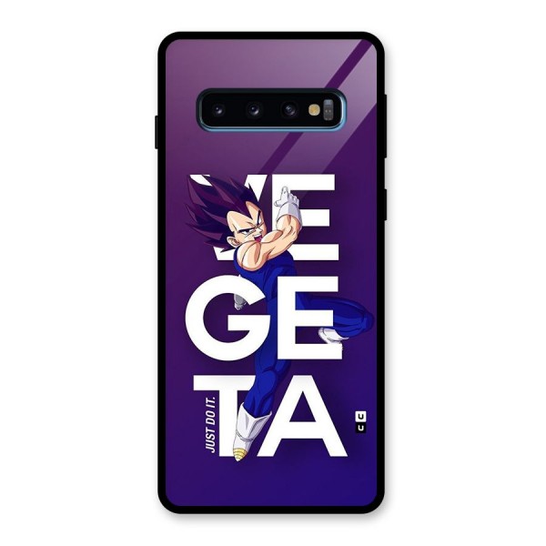 Gogeta Stance Typo Glass Back Case for Galaxy S10