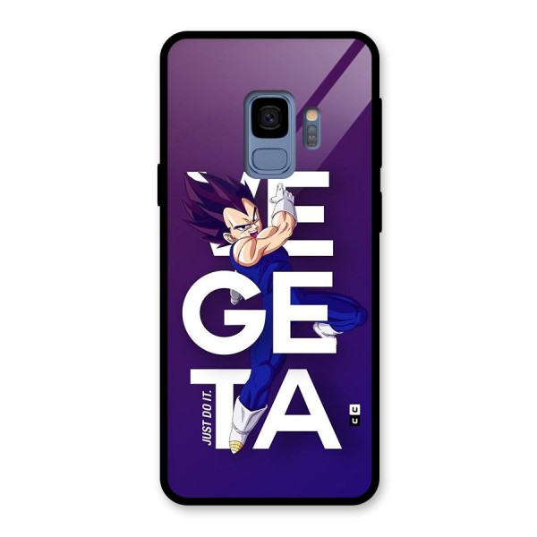 Gogeta Stance Typo Glass Back Case for Galaxy S9
