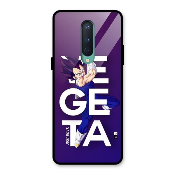 Gogeta Stance Typo Glass Back Case for OnePlus 8