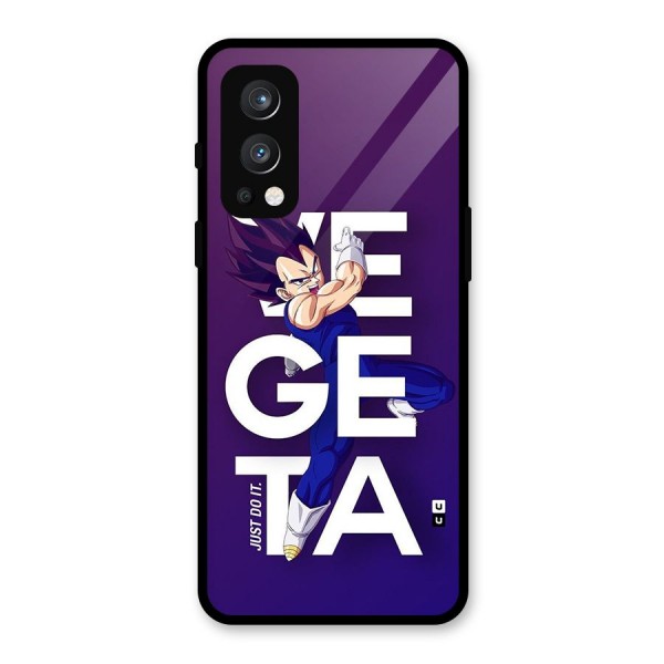 Gogeta Stance Typo Glass Back Case for OnePlus Nord 2 5G