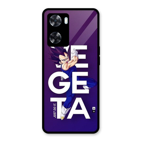 Gogeta Stance Typo Glass Back Case for Oppo A77