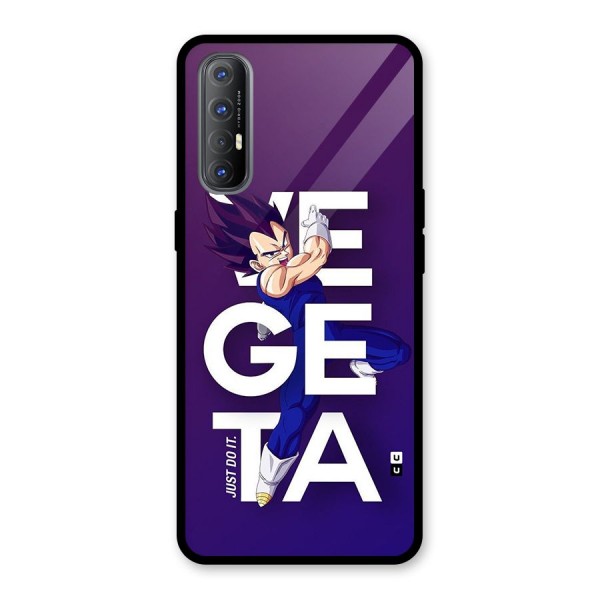 Gogeta Stance Typo Glass Back Case for Oppo Reno3 Pro