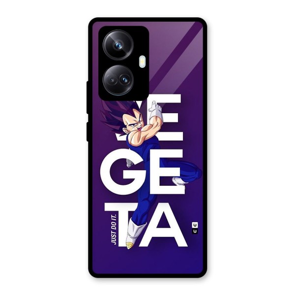 Gogeta Stance Typo Glass Back Case for Realme 10 Pro Plus