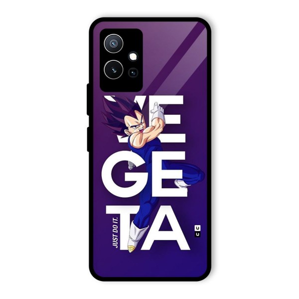 Gogeta Stance Typo Glass Back Case for Vivo T1 5G