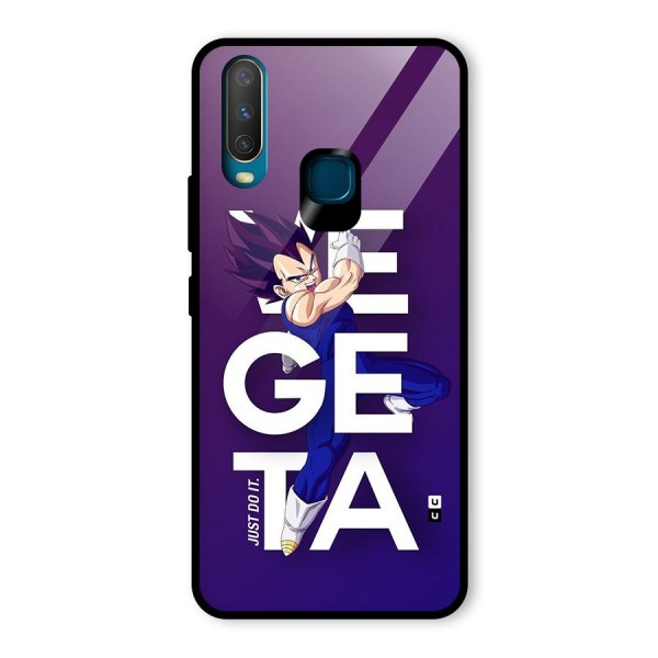 Gogeta Stance Typo Glass Back Case for Vivo Y12